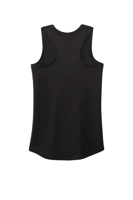 Black NAH BRO women's tank back view